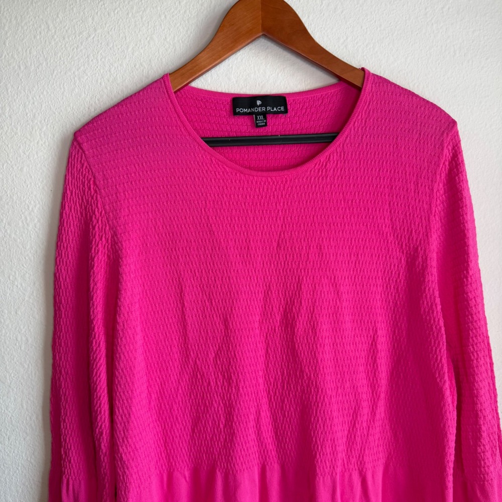 Tuckernuck Pommander Place Lennox Mini Dress Pink Womens XXL Resort Vacation - Picture 4 of 11